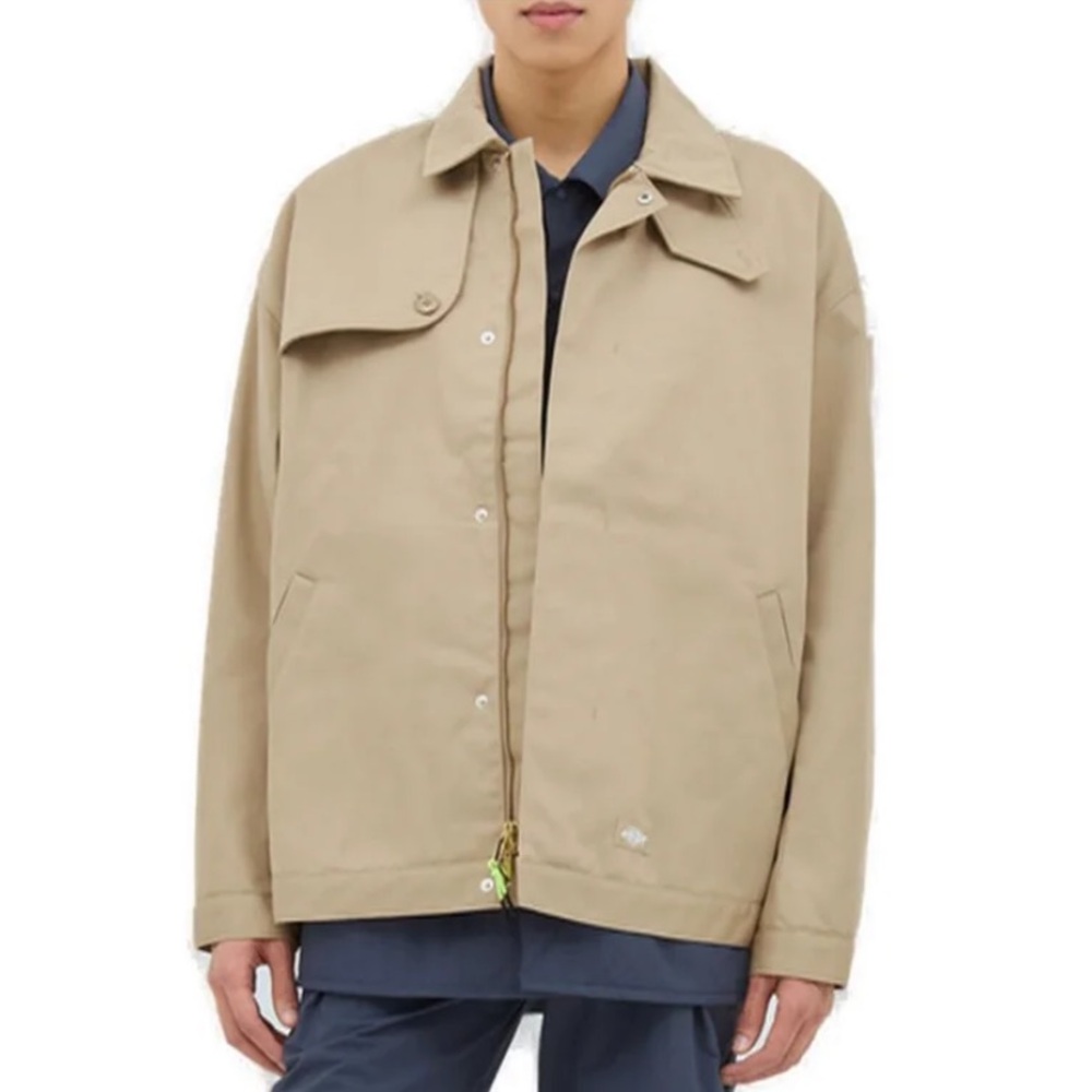 Dickies X Tokyo’s Black Logo Eisenhower Oversized Jacket